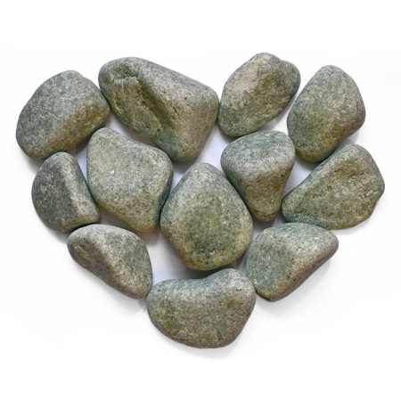 Камни для бани Жадеит галтованный 10 кг